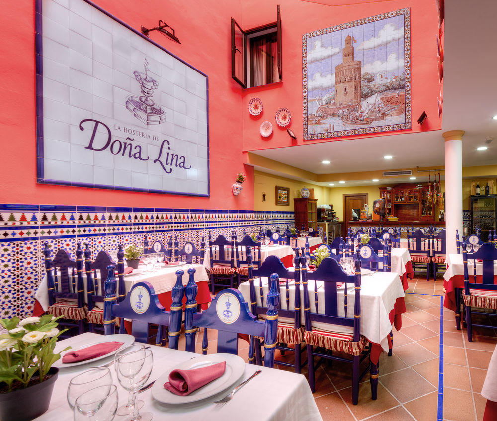 Hotel Dona Lina セビリア エクステリア 写真